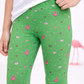 YAKSHI 220 GSM Pure Cotton Kids Legging | Pastel Green Flamingo Printed Soft | Stretchy Pants for Girls | Comfortable