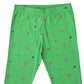 YAKSHI 220 GSM Pure Cotton Kids Legging | Pastel Green Flamingo Printed Soft | Stretchy Pants for Girls | Comfortable