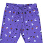 YAKSHI Premium Kids Legging | Lavender Halloween Print, Soft 220 GSM Pure Cotton Comfortable Stretch Wear for Girls