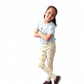 YAKSHI 220 GSM Pure Cotton Kids Legging | Hot Balloon Printed Light Yellow Stretch Pants for Girls | Casual | Daily Use