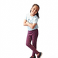 YAKSHI 220 GSM Pure Cotton Kids Legging | Maroon Jungle Print Soft | Stretchy Pants for Girls | Comfortable